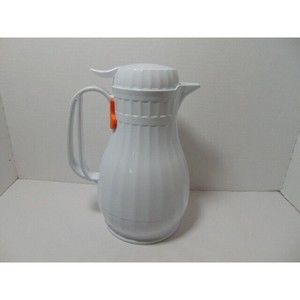 Coffee Carafe 44 Ounce  Select Serv   White Hot/Cold w/ Decaf Indicator USA Made